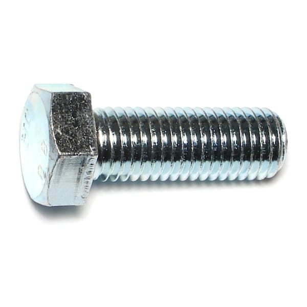 Midwest Fastener Class 8.8, M18-2.50 Hex Head Cap Screw, Zinc Plated Steel, 50 mm L, 2 PK 73482 - main
